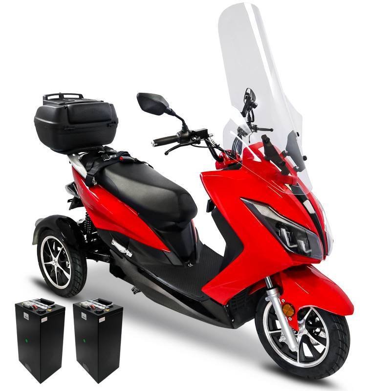 Rolektro Maximus MX3-25 Li-Io 25kmh/1500W/65Ah/140km RT E-Roller